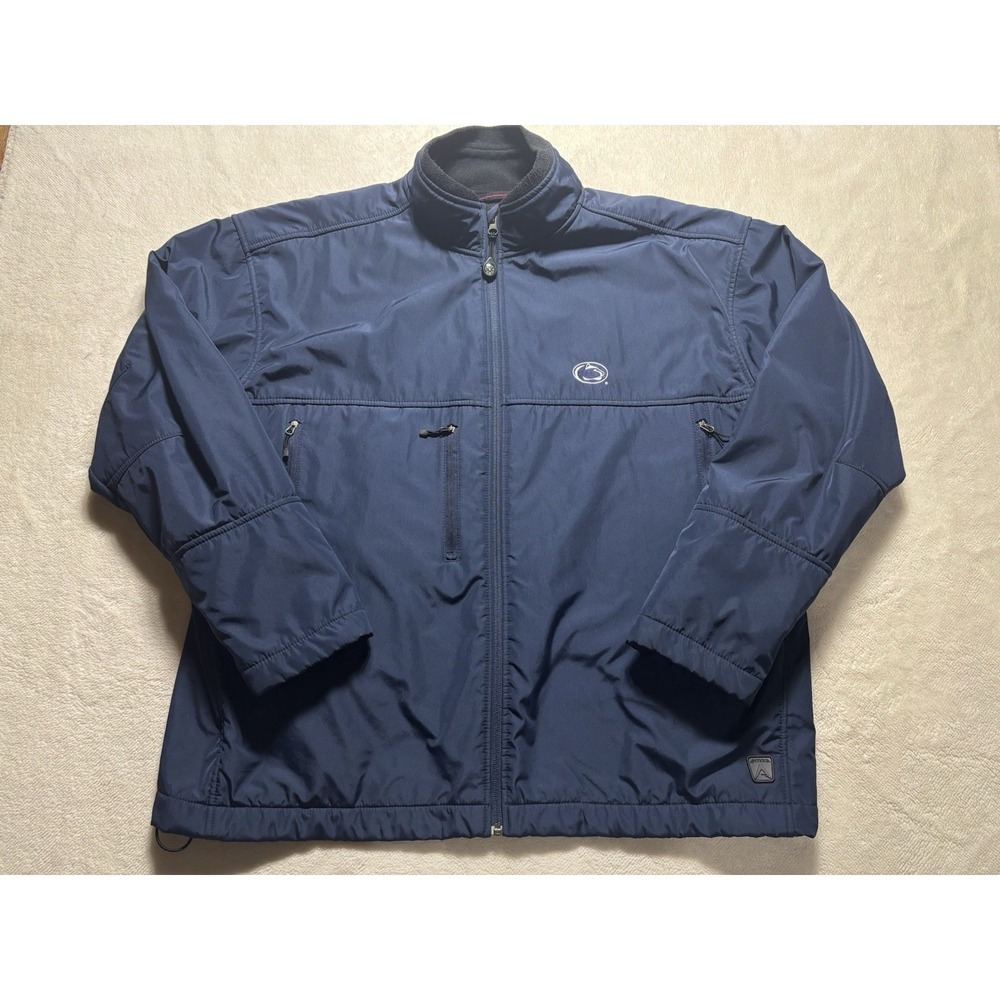 Penn State Nittany Lions Rain Coat Antigua Compass Zipper FullZip Weather Men XL